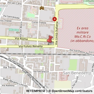 Mappa Via Fulvio Renella, 107, 81100 Sant'Arpino, Caserta (Campania)
