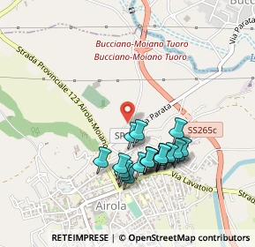 Mappa Via Castellone-Fontanelle, 82011 Airola BN, Italia (0.4535)