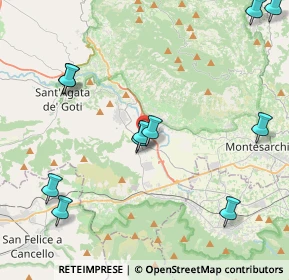 Mappa Via Castellone-Fontanelle, 82011 Airola BN, Italia (5.7175)