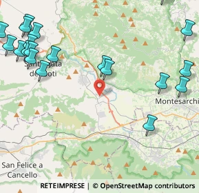 Mappa Via Castellone-Fontanelle, 82011 Airola BN, Italia (6.502)