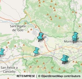 Mappa Via Castellone-Fontanelle, 82011 Airola BN, Italia (5.77)
