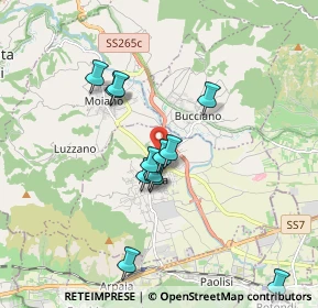 Mappa Via Castellone-Fontanelle, 82011 Airola BN, Italia (1.73167)