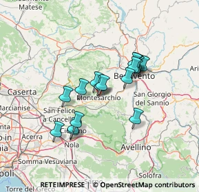 Mappa Via Enzo Marmorale, 82016 Montesarchio BN, Italia (11.68588)