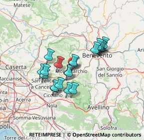 Mappa Via Enzo Marmorale, 82016 Montesarchio BN, Italia (11.3685)