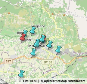 Mappa Via Enzo Marmorale, 82016 Montesarchio BN, Italia (1.55455)