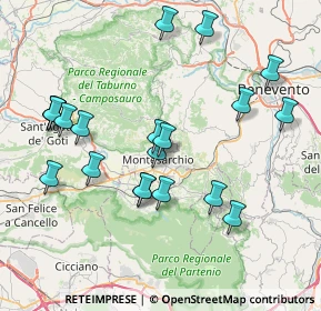 Mappa Via Enzo Marmorale, 82016 Montesarchio BN, Italia (8.6745)