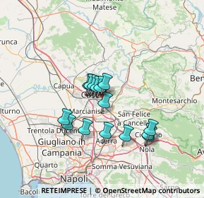 Mappa Via Onofrio Teti, 81100 Caserta CE, Italia (10.79875)