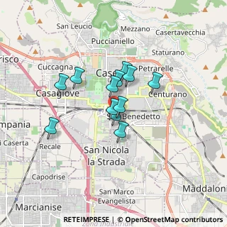 Mappa Via Trento, 81100 Caserta CE, Italia (1.25583)