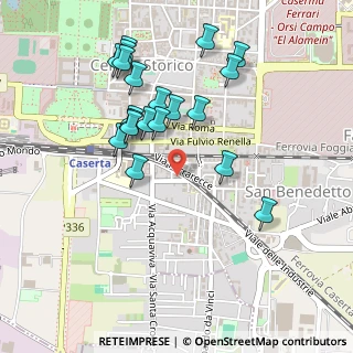 Mappa Via Trento, 81100 Caserta CE, Italia (0.5145)