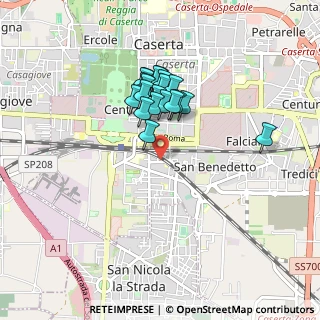 Mappa Via Trento, 81100 Caserta CE, Italia (0.752)