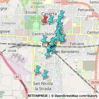 Mappa Via Trento, 81100 Caserta CE, Italia (0.698)