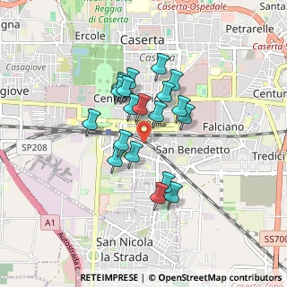Mappa Via Trento, 81100 Caserta CE, Italia (0.72)