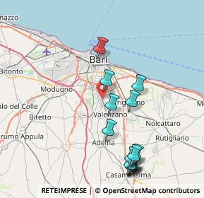 Mappa Via Vincenzo Roppo, 70129 Bari BA, Italia (9.35857)