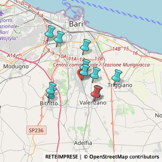 Mappa Via Vincenzo Roppo, 70129 Bari BA, Italia (3.06091)
