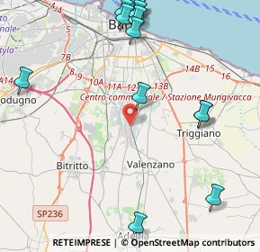 Mappa Via Vincenzo Roppo, 70129 Bari BA, Italia (5.87933)