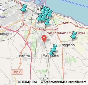 Mappa Via Vincenzo Roppo, 70129 Bari BA, Italia (4.28308)