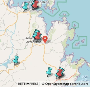 Mappa Località Chilvagghja, 07021 Arzachena SS, Italia (10.1715)