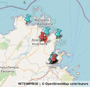 Mappa Località Chilvagghja, 07021 Arzachena SS, Italia (13.02313)