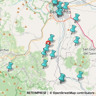 Mappa Via A. Pepicelli, 82010 San Leucio del Sannio BN, Italia (5.906)