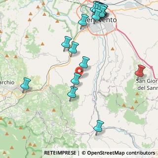 Mappa Via A. Pepicelli, 82010 San Leucio del Sannio BN, Italia (5.882)