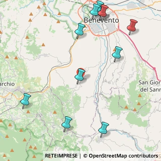 Mappa Via A. Pepicelli, 82010 San Leucio del Sannio BN, Italia (6.08636)