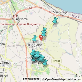 Mappa Via De Filippis Nicola, 70019 Triggiano BA, Italia (2.11294)