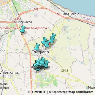 Mappa Via De Filippis Nicola, 70019 Triggiano BA, Italia (1.905)