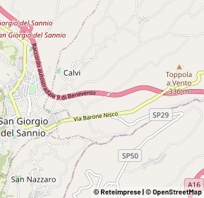Mappa Via Bosco Sant'Agnese, 82018 San Giorgio del Sannio BN, Italia (0.61923)
