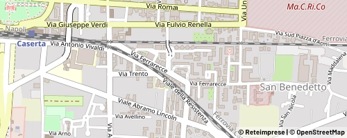 Mappa Caserta