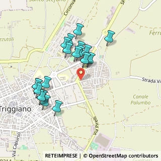 Mappa Via Battista Pirelli, 70019 Triggiano BA, Italia (0.48)