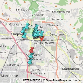 Mappa Via Unità d' Italia, 81100 Caserta CE, Italia (1.446)