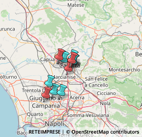 Mappa Vicolo Reame di Napoli, 81100 Caserta CE, Italia (7.69417)