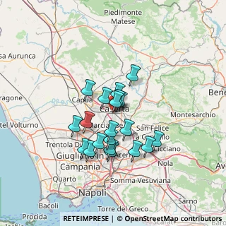 Mappa Via Isonzo, 81100 Caserta CE, Italia (11.3005)