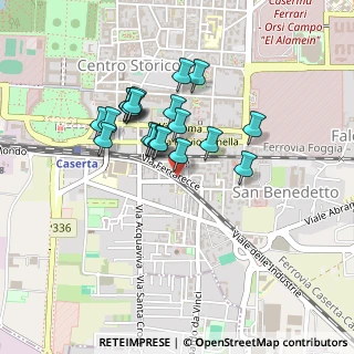 Mappa Via Neroni snc, 81100 Caserta CE, Italia (0.3805)