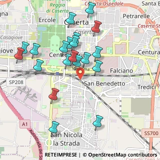 Mappa Via Neroni snc, 81100 Caserta CE, Italia (1.091)