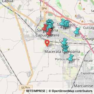 Mappa Via Gorizia, 81055 Santa Maria Capua Vetere CE, Italia (1.775)