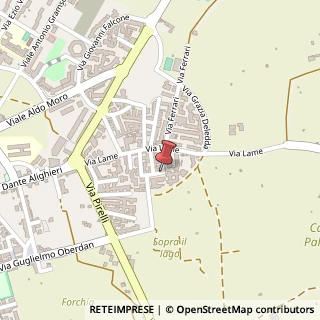 Mappa Via Vittorio Bottego, 31 - sc 5, 70019 Triggiano, Bari (Puglia)