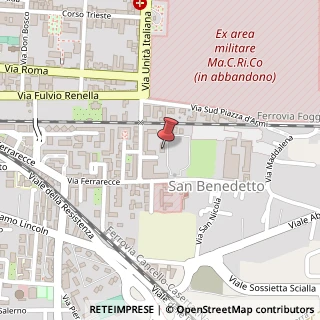 Mappa Via Ferrarecce, 197, 81100 Caserta, Caserta (Campania)
