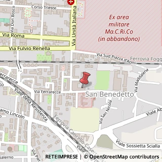 Mappa Via Ferrarecce, 189, 81100 Caserta, Caserta (Campania)