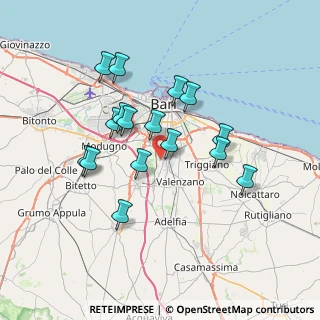 Mappa Str. Fondo Capillo del Campo, 70129 Bari BA, Italia (6.77875)