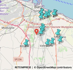 Mappa Str. Fondo Capillo del Campo, 70129 Bari BA, Italia (3.81067)