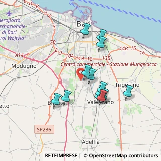 Mappa Str. Fondo Capillo del Campo, 70129 Bari BA, Italia (3.42692)