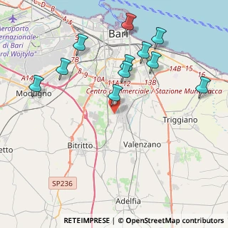 Mappa Strada Fondo Capillo del Campo, 70129 Bari BA, Italia (4.72091)