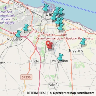 Mappa Str. Fondo Capillo del Campo, 70129 Bari BA, Italia (5.00571)