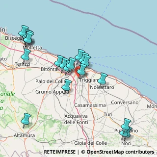 Mappa Str. Fondo Capillo del Campo, 70129 Bari BA, Italia (19.2555)