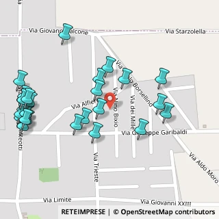 Mappa Via Vittorio Alfieri, 81047 Macerata Campania CE, Italia (0.15)