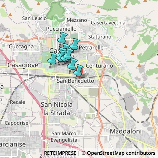 Mappa Via Maddalena, 81100 Caserta CE, Italia (1.29636)