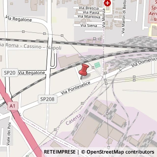 Mappa Via Ponteselice, 47, 81022 Casagiove, Caserta (Campania)