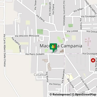 Mappa Via Pietro Gobetti, 31, 81047 Macerata Campania, Caserta (Campania)