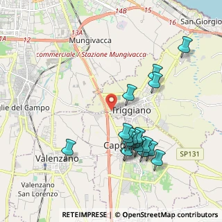 Mappa Via Fringuello, 70019 Triggiano BA, Italia (2.145)